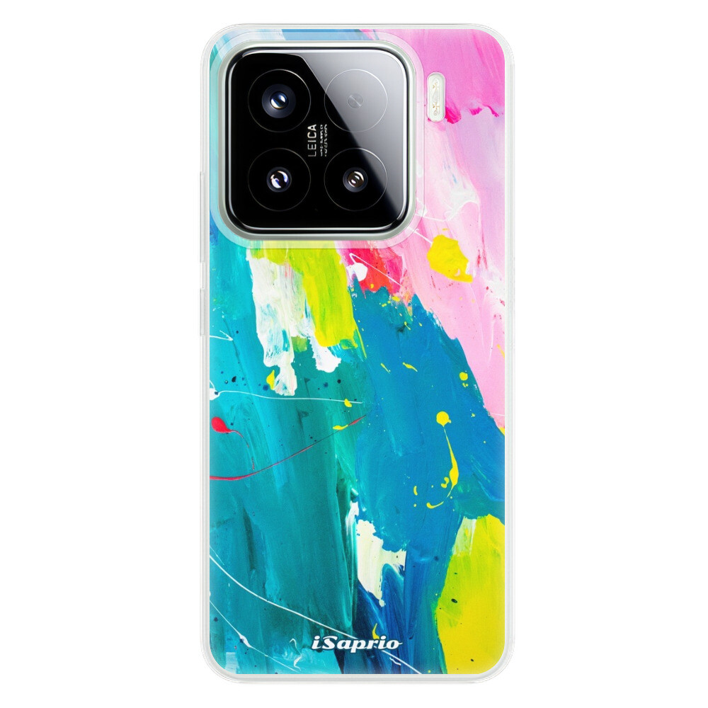 Odolné silikónové puzdro iSaprio - Abstract Paint 04 - Xiaomi 15