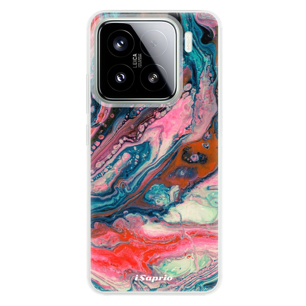 Odolné silikónové puzdro iSaprio - Abstract Paint 01 - Xiaomi 15