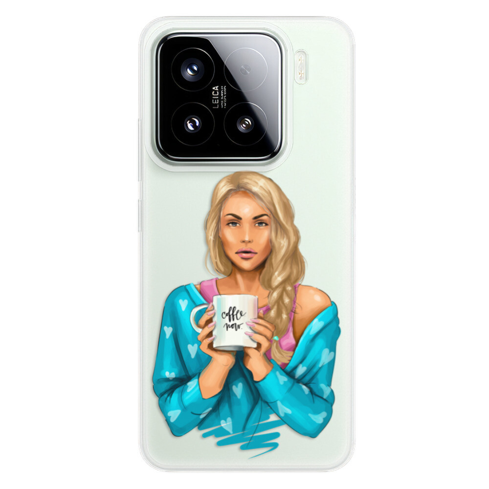 Odolné silikónové puzdro iSaprio - Coffe Now - Blond - Xiaomi 15