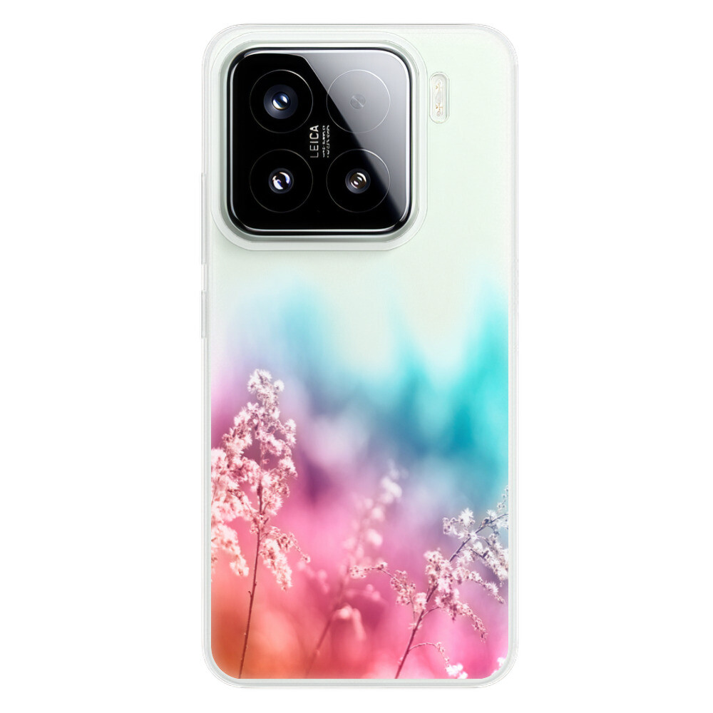 Odolné silikónové puzdro iSaprio - Rainbow Grass - Xiaomi 15