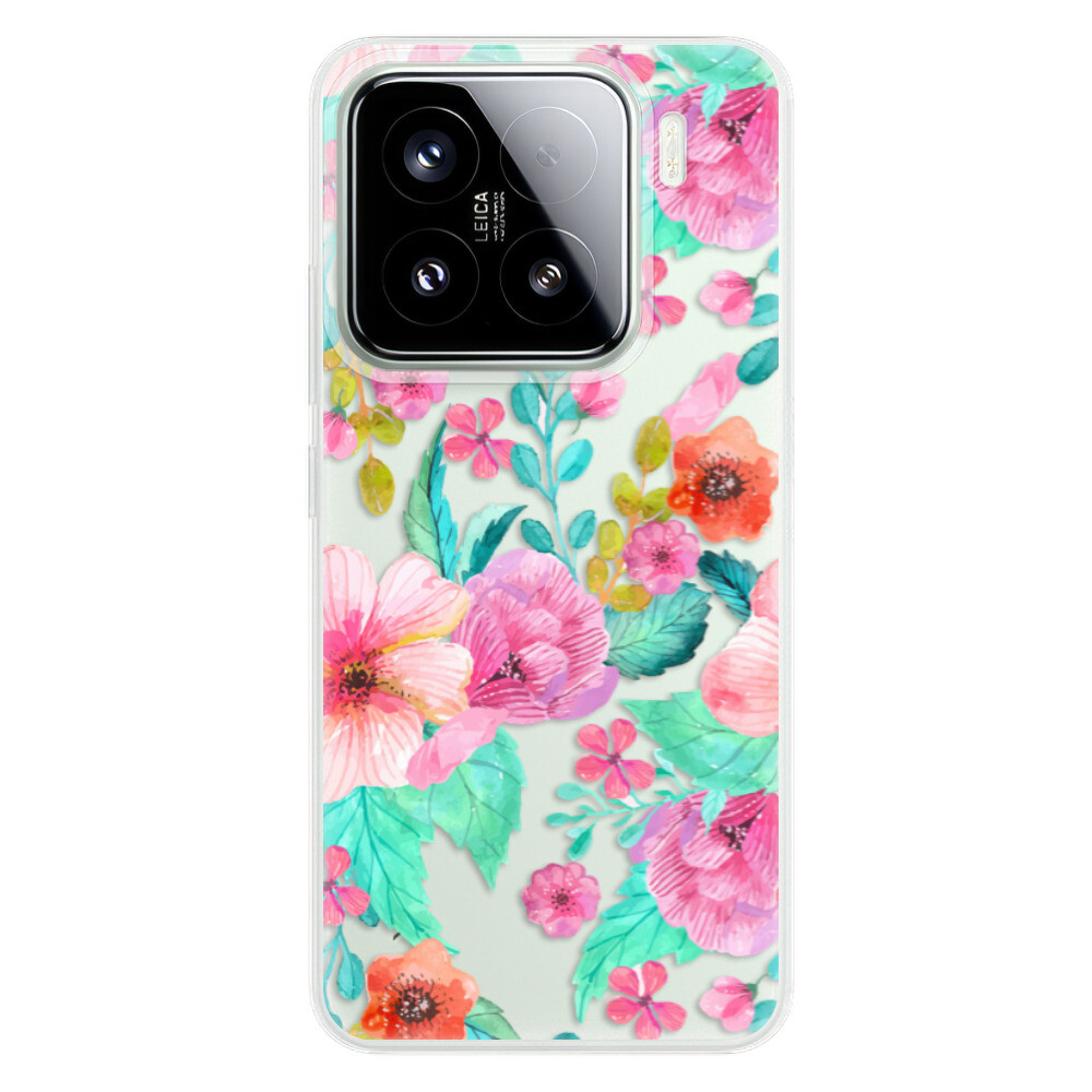 Odolné silikónové puzdro iSaprio - Flower Pattern 01 - Xiaomi 15