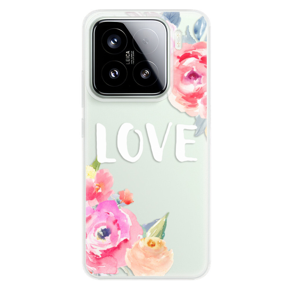 Odolné silikónové puzdro iSaprio - Love - Xiaomi 15
