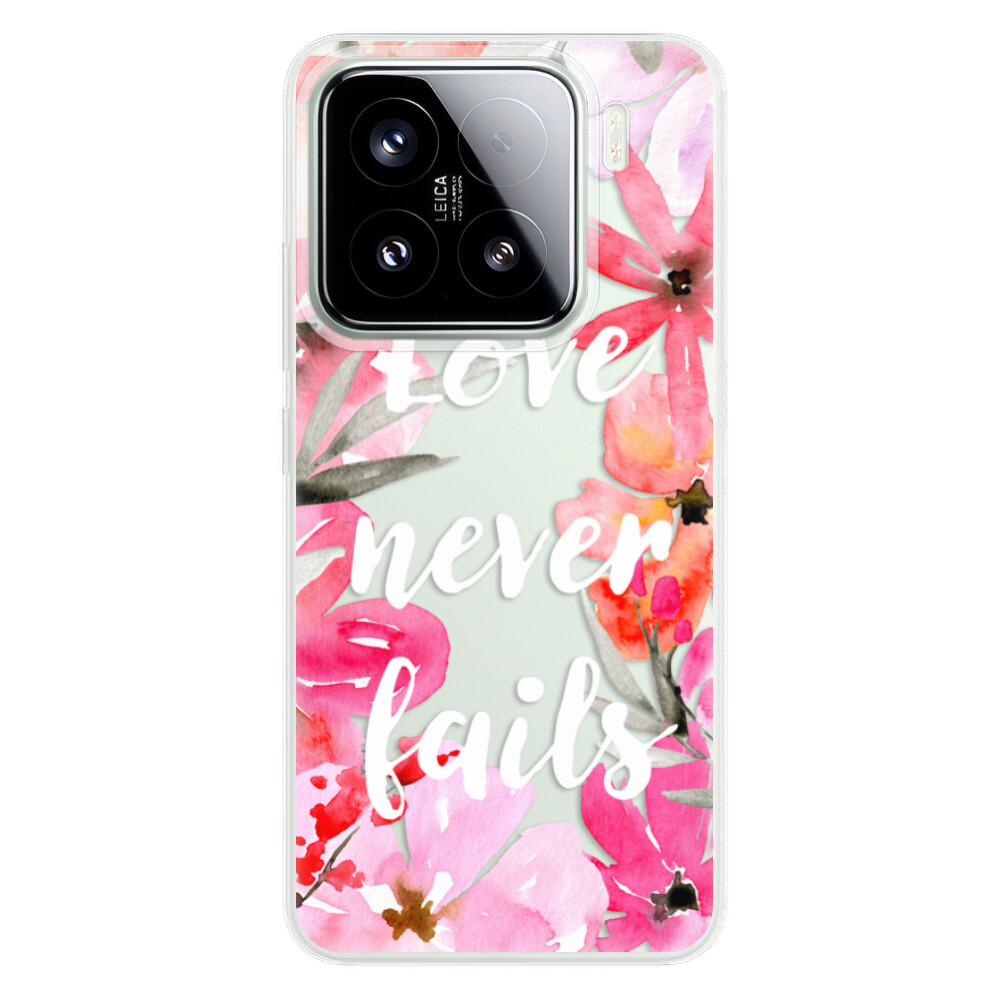 Odolné silikónové puzdro iSaprio - Love Never Fails - Xiaomi 15