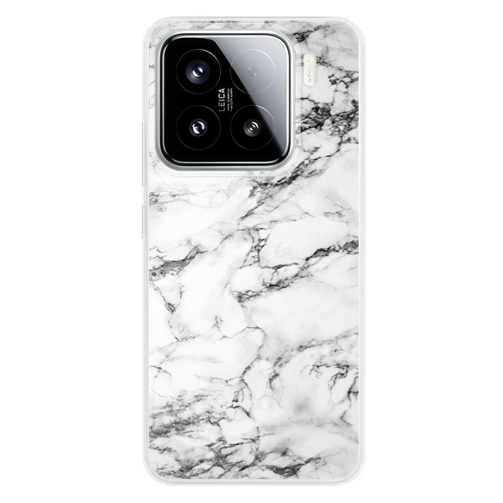 Odolné silikónové puzdro iSaprio - White Marble 01 - Xiaomi 15