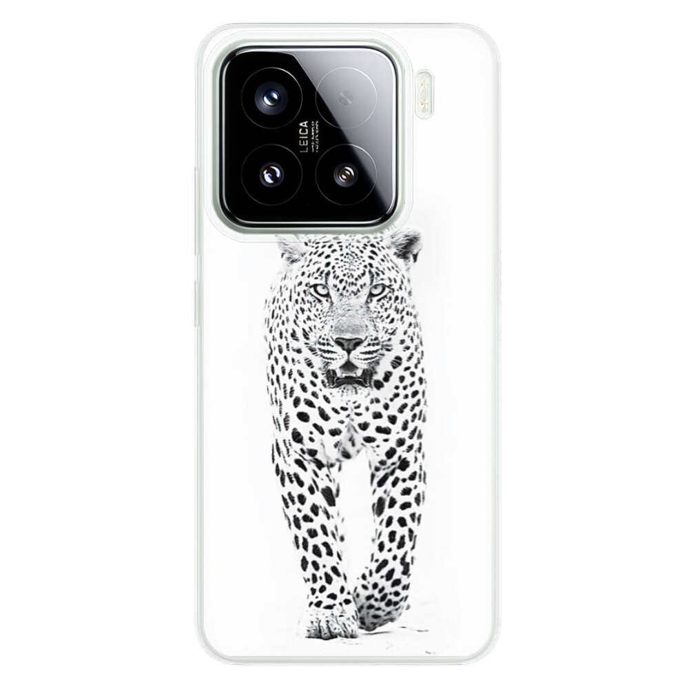 Odolné silikónové puzdro iSaprio - White Jaguar - Xiaomi 15