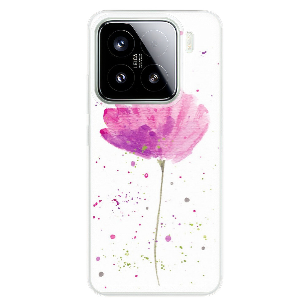 Odolné silikónové puzdro iSaprio - Poppies - Xiaomi 15