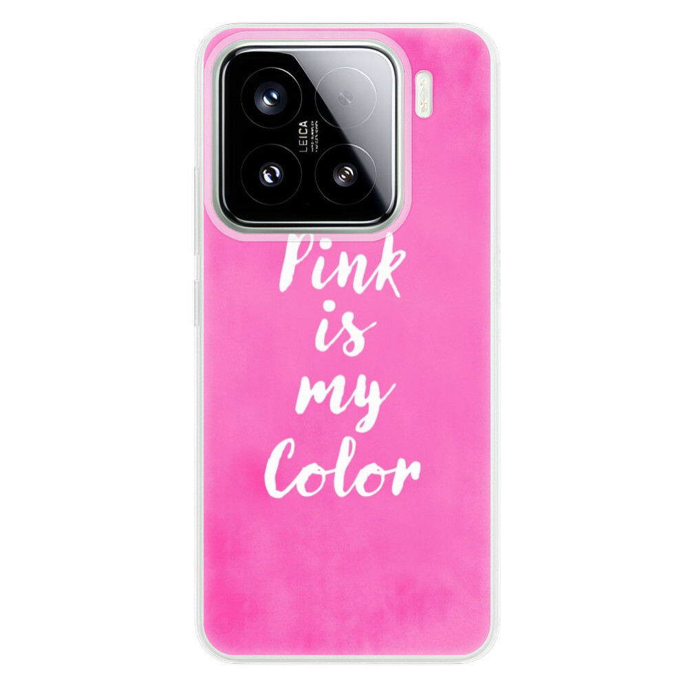 Odolné silikónové puzdro iSaprio - Pink is my color - Xiaomi 15
