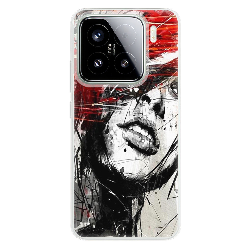 Odolné silikónové puzdro iSaprio - Sketch Face - Xiaomi 15