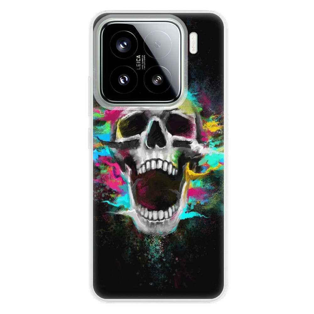Odolné silikónové puzdro iSaprio - Skull in Colors - Xiaomi 15