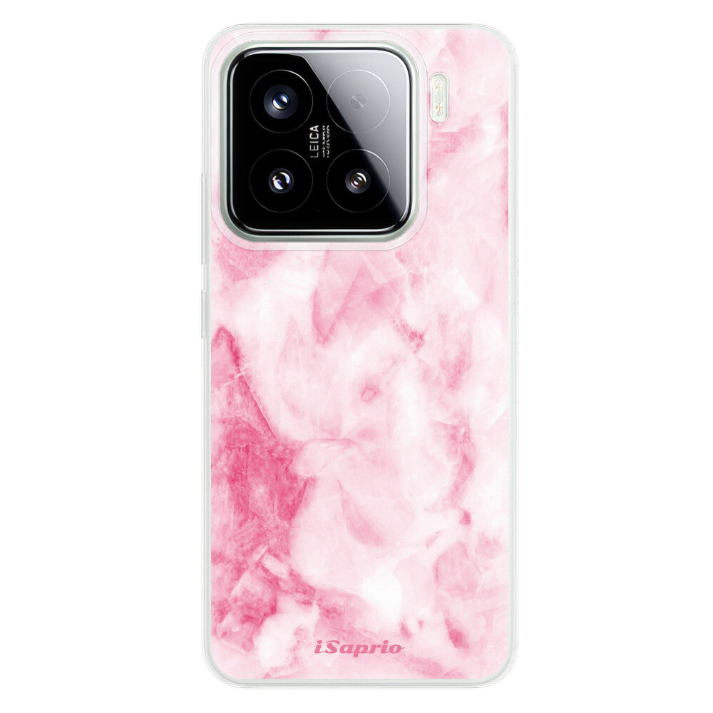 Odolné silikónové puzdro iSaprio - RoseMarble 16 - Xiaomi 15