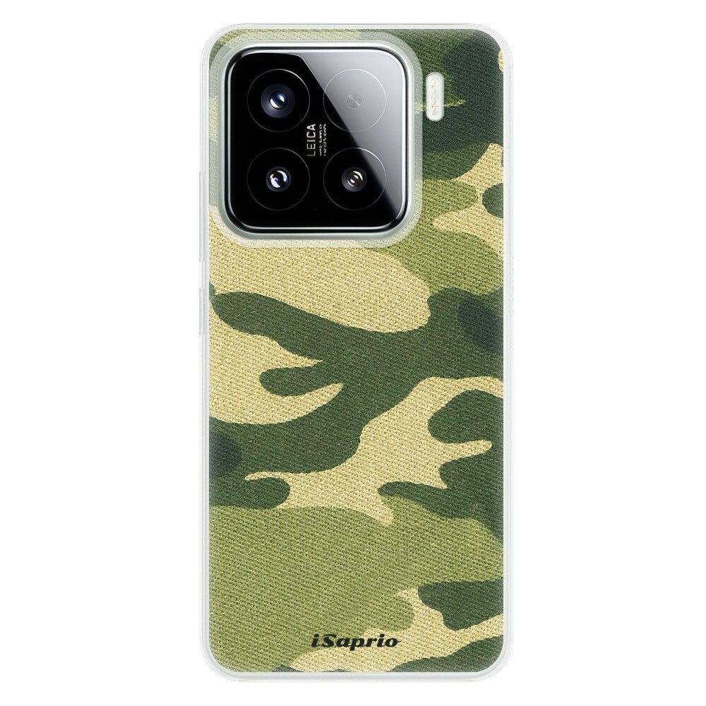 Odolné silikónové puzdro iSaprio - Green Camuflage 01 - Xiaomi 15