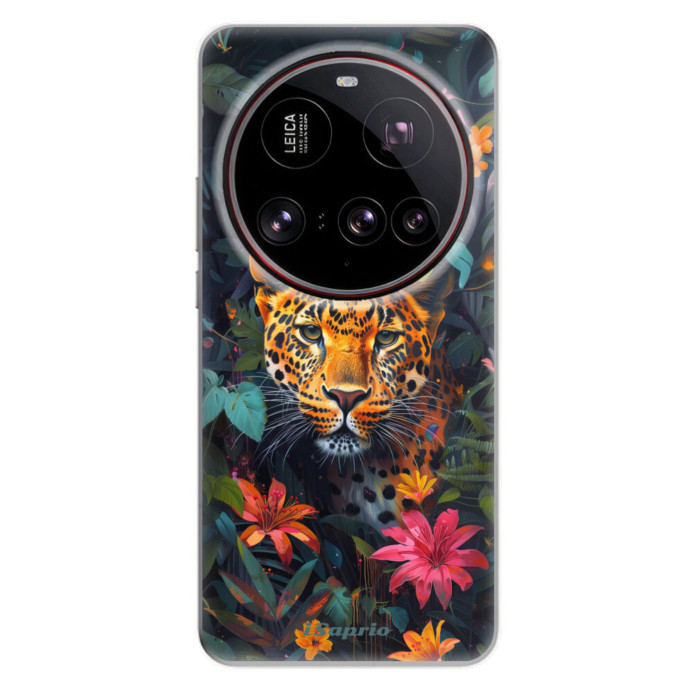 Odolné silikónové puzdro iSaprio - Flower Jaguar - Xiaomi 15 Ultra