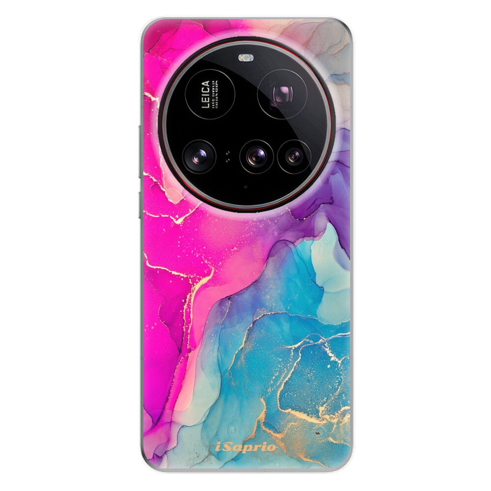Odolné silikónové puzdro iSaprio - Purple Ink - Xiaomi 15 Ultra