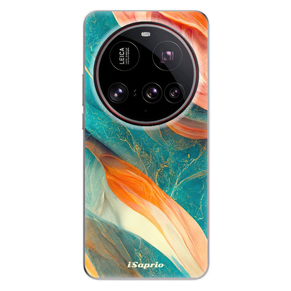 Odolné silikónové puzdro iSaprio - Abstract Marble - Xiaomi 15 Ultra