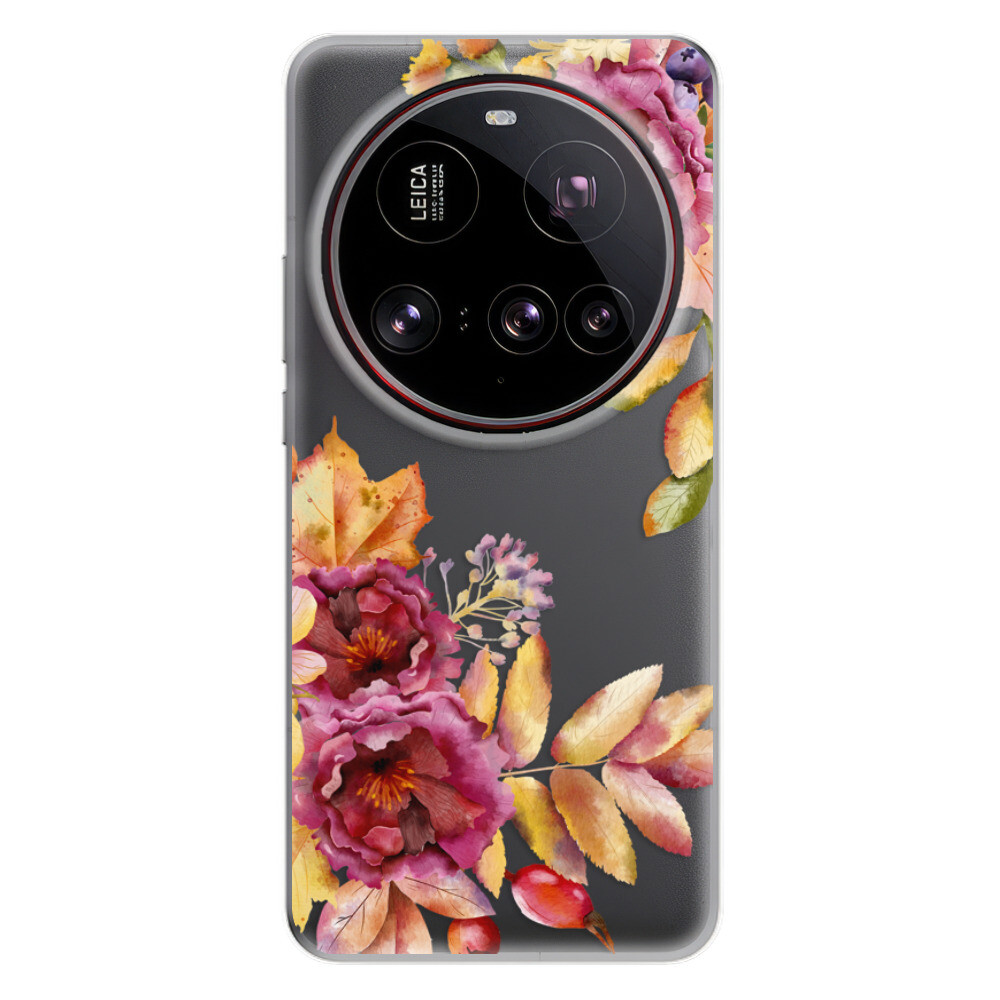 Odolné silikónové puzdro iSaprio - Fall Flowers - Xiaomi 15 Ultra