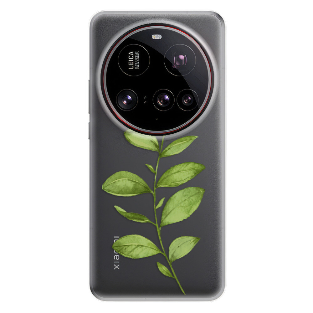 Odolné silikónové puzdro iSaprio - Green Plant 01 - Xiaomi 15 Ultra