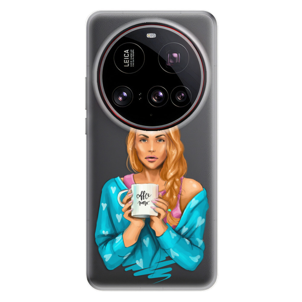 Odolné silikónové puzdro iSaprio - Coffe Now - Redhead - Xiaomi 15 Ultra