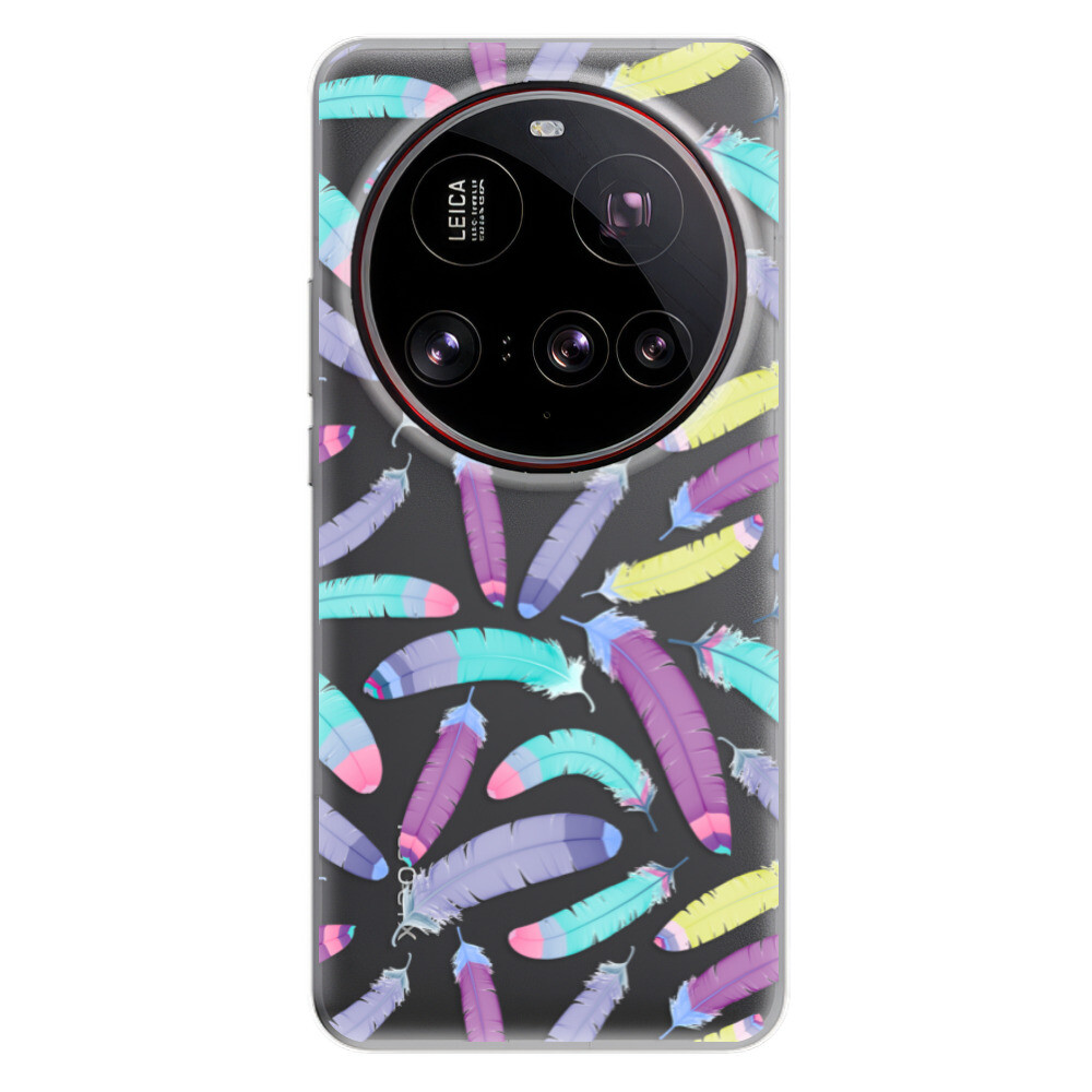Odolné silikónové puzdro iSaprio - Feather Pattern 01 - Xiaomi 15 Ultra