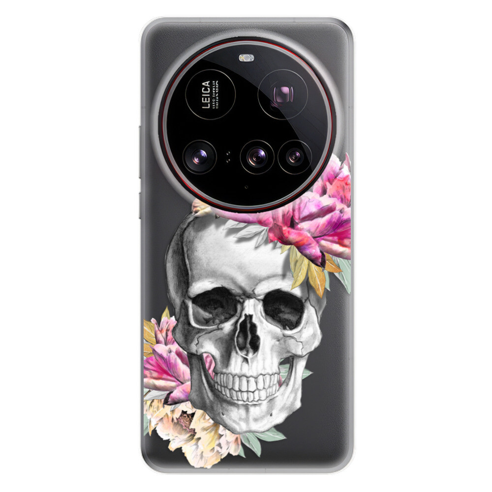 Odolné silikónové puzdro iSaprio - Pretty Skull - Xiaomi 15 Ultra