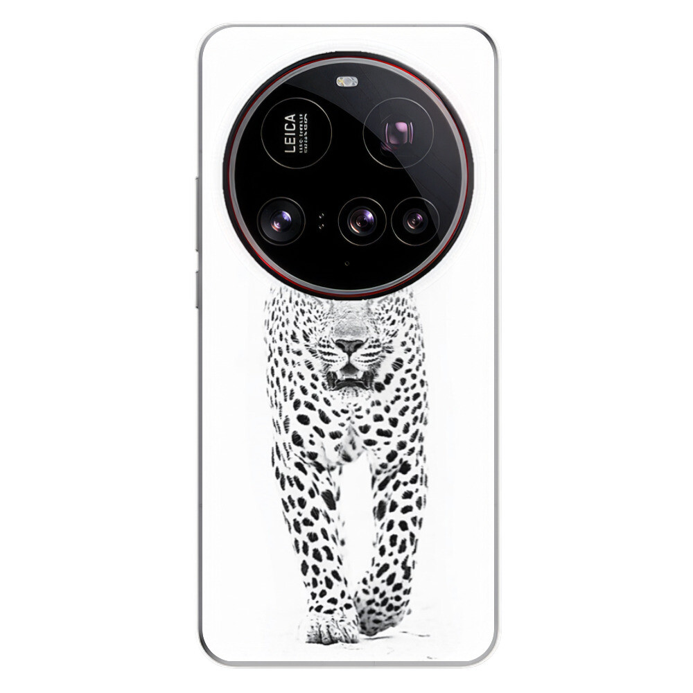 Odolné silikónové puzdro iSaprio - White Jaguar - Xiaomi 15 Ultra