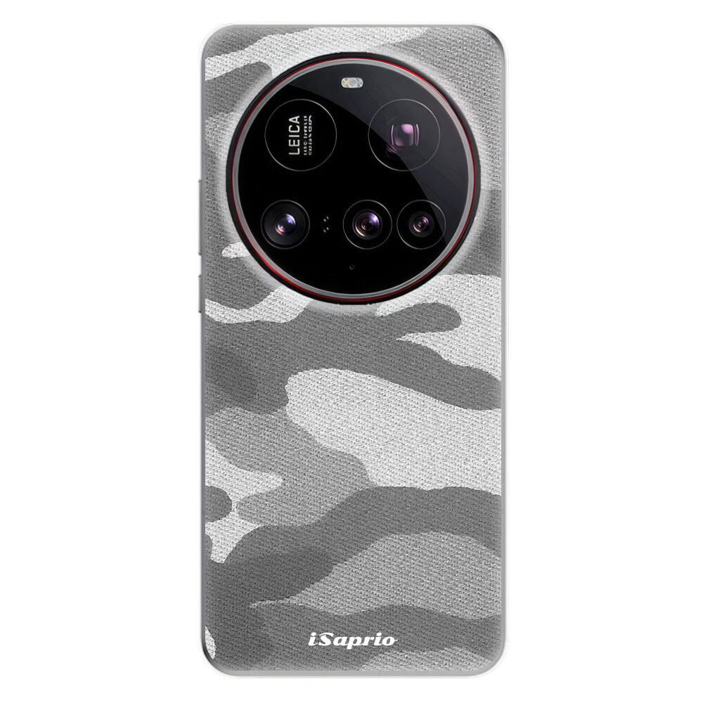 Odolné silikónové puzdro iSaprio - Gray Camuflage 02 - Xiaomi 15 Ultra