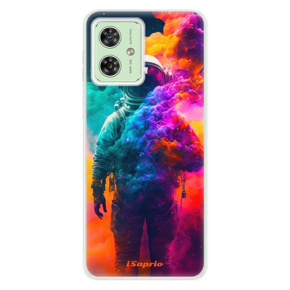 Odolné silikónové puzdro iSaprio - Astronaut in Colors - Motorola Moto G54 5G / G54 5G Power Edition