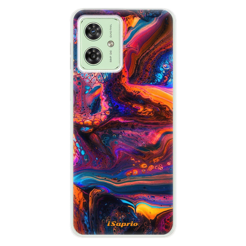Odolné silikónové puzdro iSaprio - Abstract Paint 02 - Motorola Moto G54 5G / G54 5G Power Edition