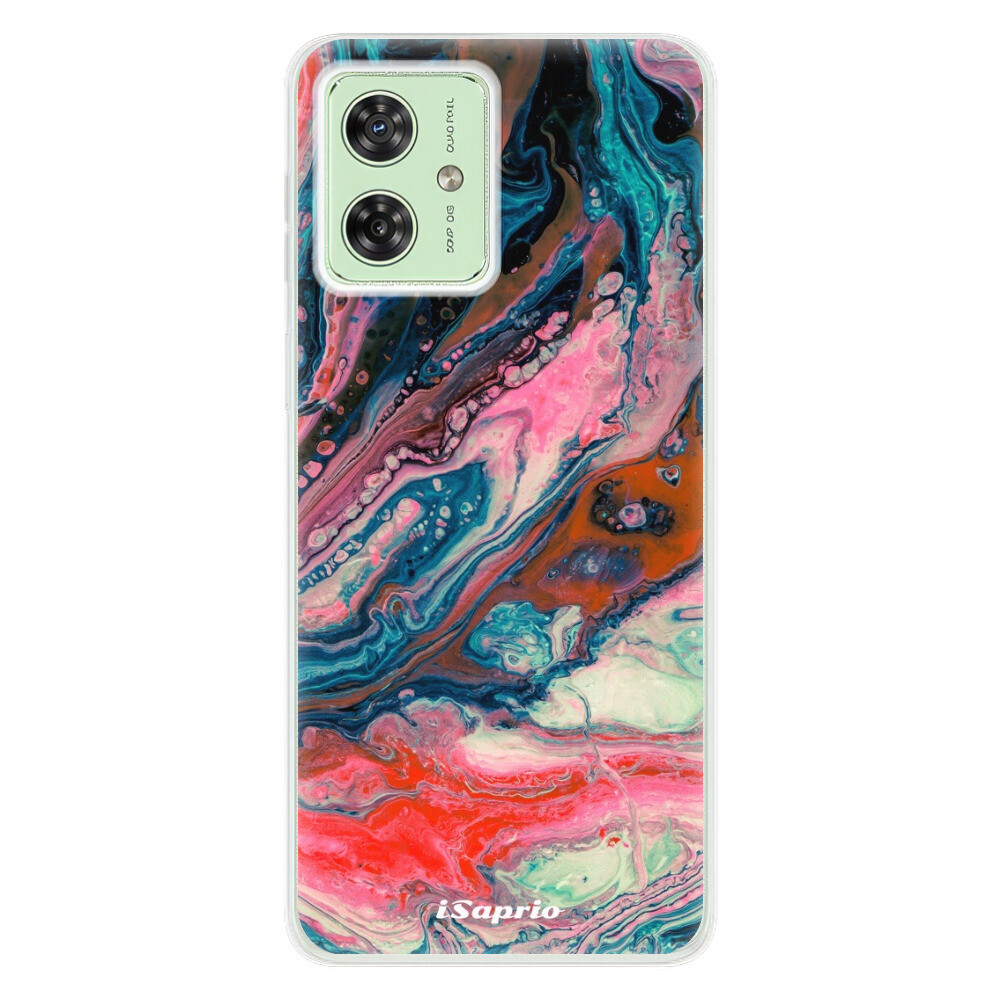 Odolné silikónové puzdro iSaprio - Abstract Paint 01 - Motorola Moto G54 5G / G54 5G Power Edition