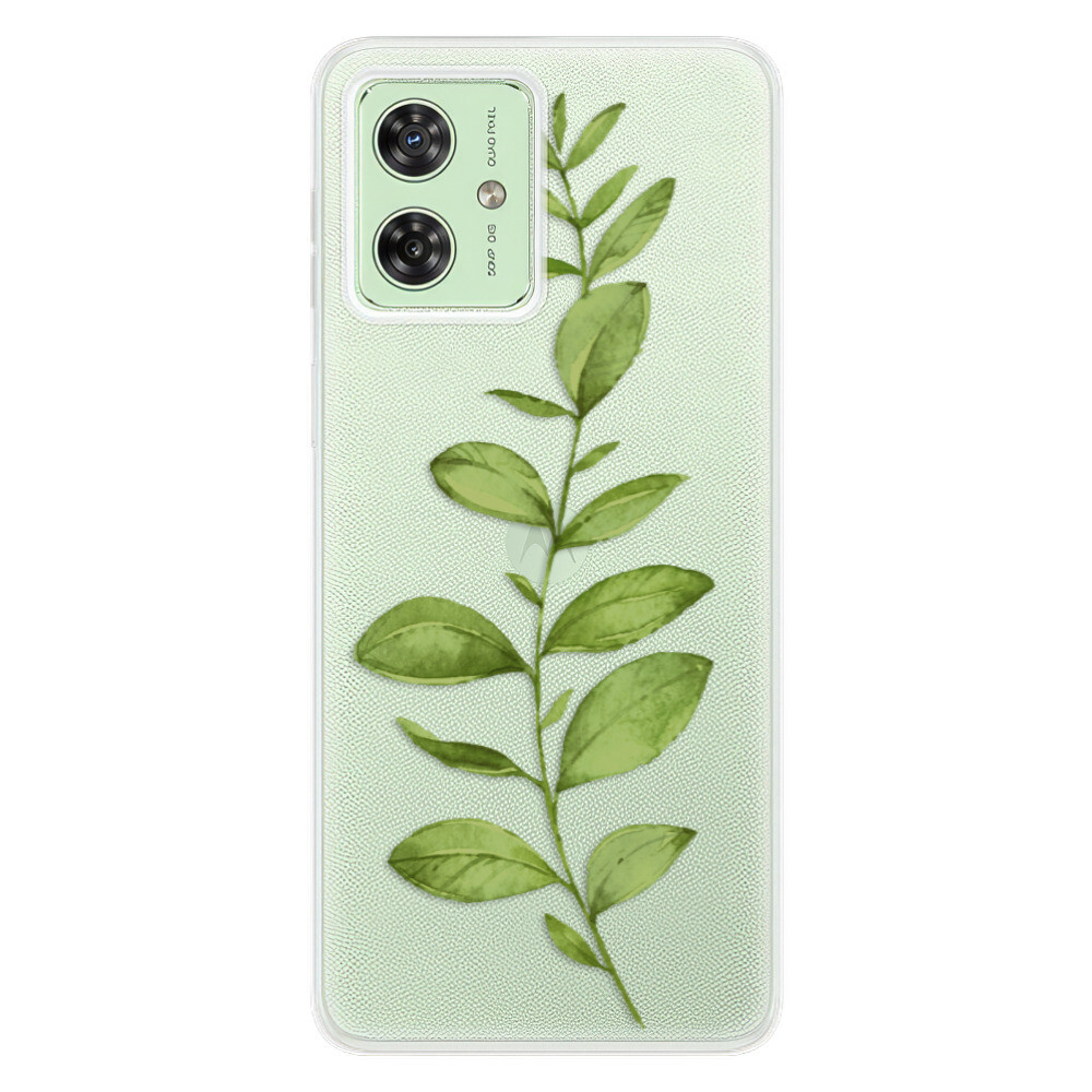 Odolné silikónové puzdro iSaprio - Green Plant 01 - Motorola Moto G54 5G / G54 5G Power Edition