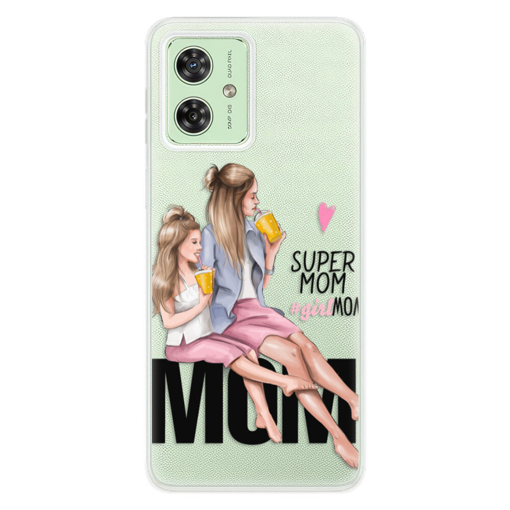 Odolné silikónové puzdro iSaprio - Milk Shake - Blond - Motorola Moto G54 5G / G54 5G Power Edition