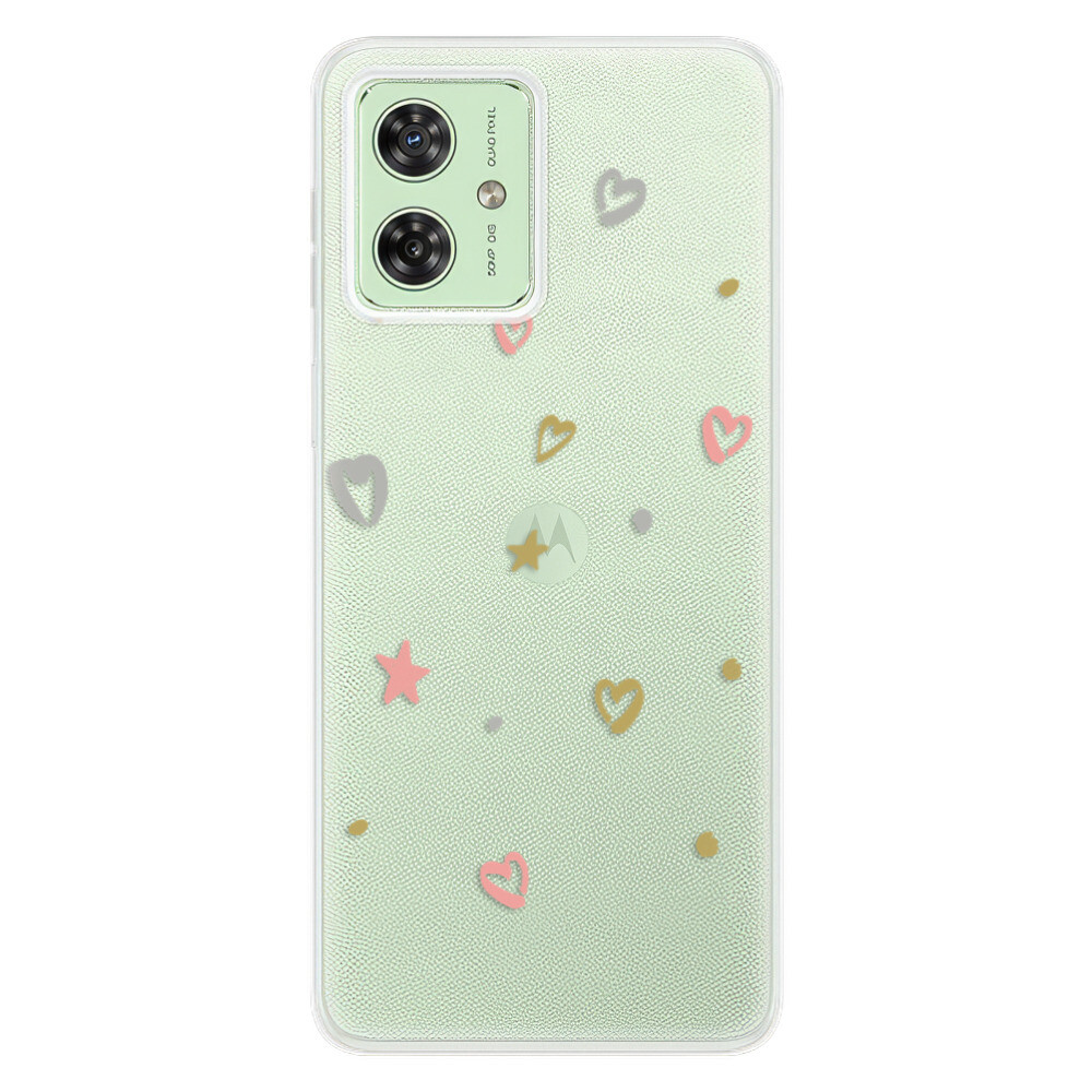 Odolné silikónové puzdro iSaprio - Lovely Pattern - Motorola Moto G54 5G / G54 5G Power Edition