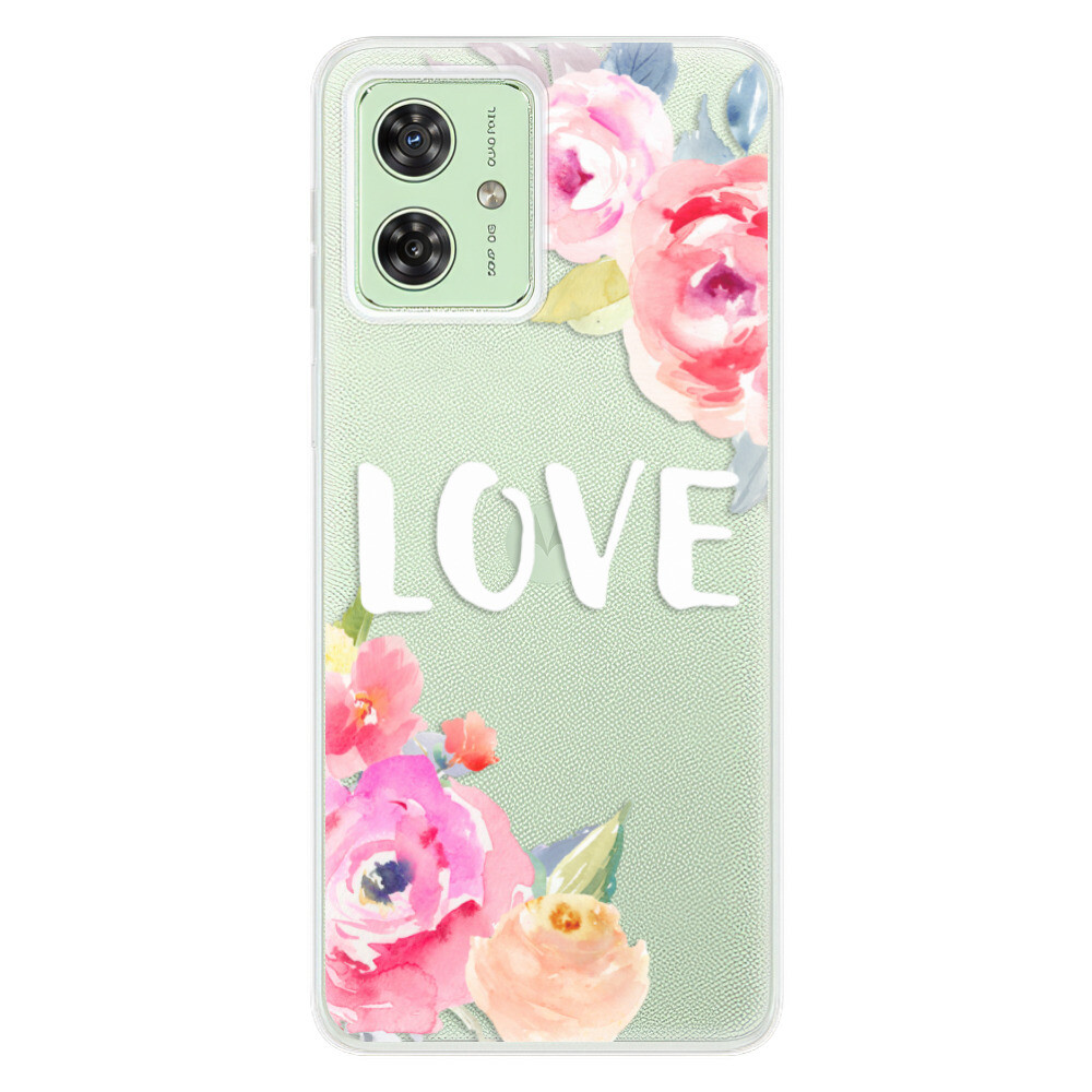 Odolné silikónové puzdro iSaprio - Love - Motorola Moto G54 5G / G54 5G Power Edition
