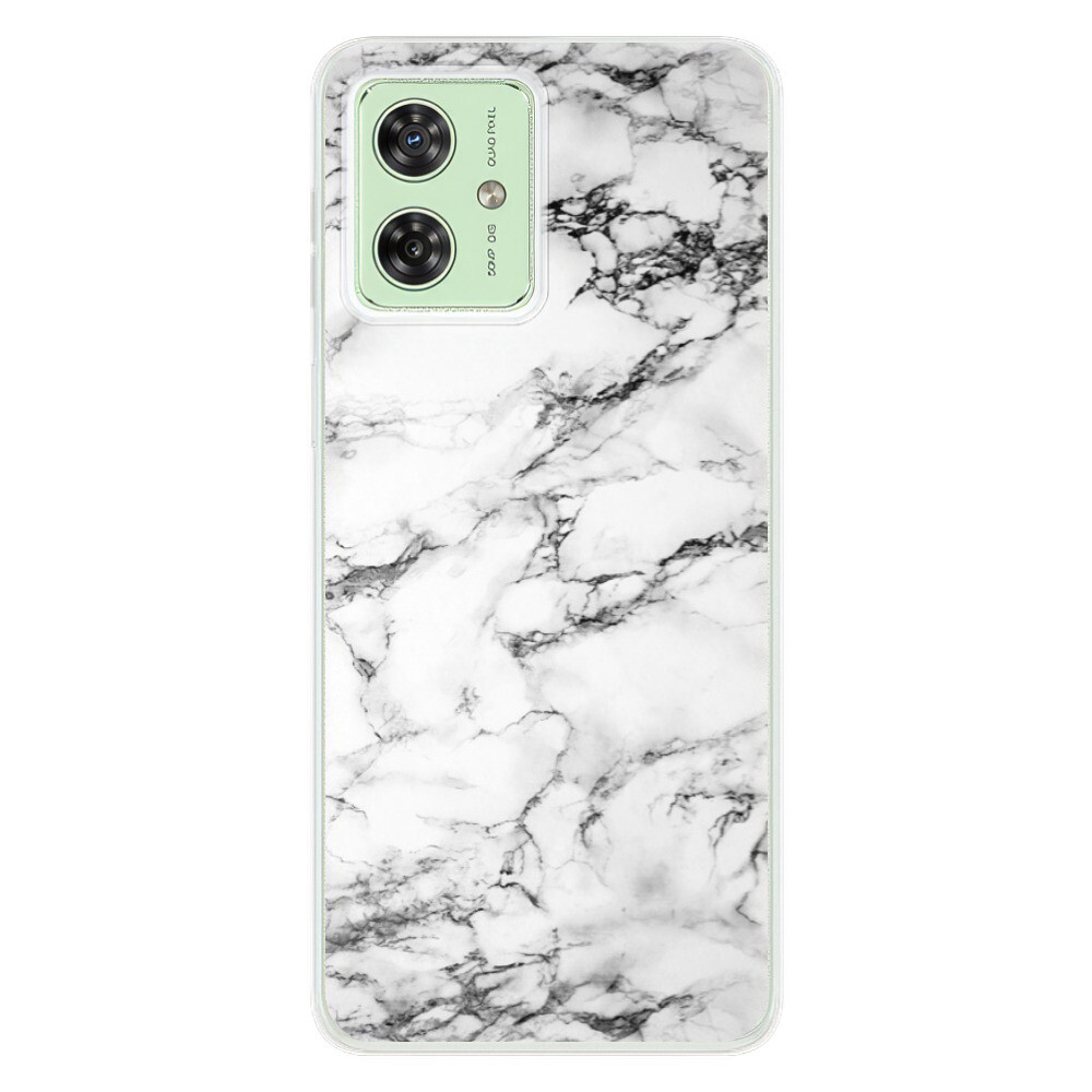 Odolné silikónové puzdro iSaprio - White Marble 01 - Motorola Moto G54 5G / G54 5G Power Edition