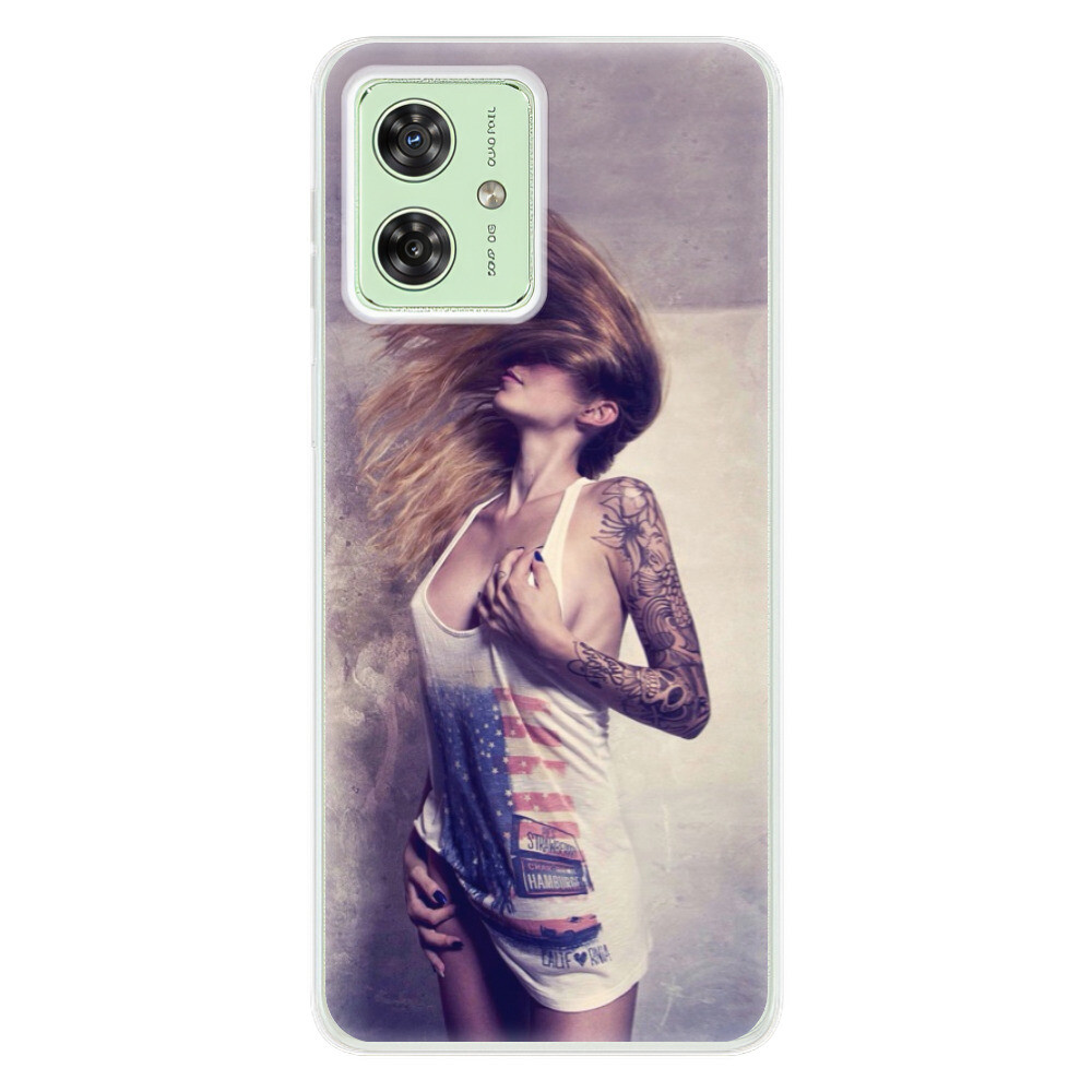 Odolné silikónové puzdro iSaprio - Girl 01 - Motorola Moto G54 5G / G54 5G Power Edition