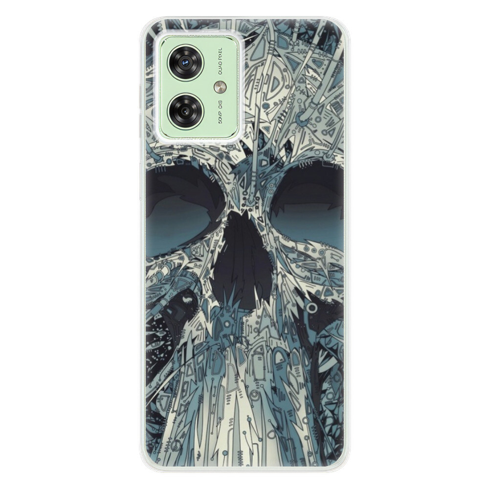 Odolné silikónové puzdro iSaprio - Abstract Skull - Motorola Moto G54 5G / G54 5G Power Edition