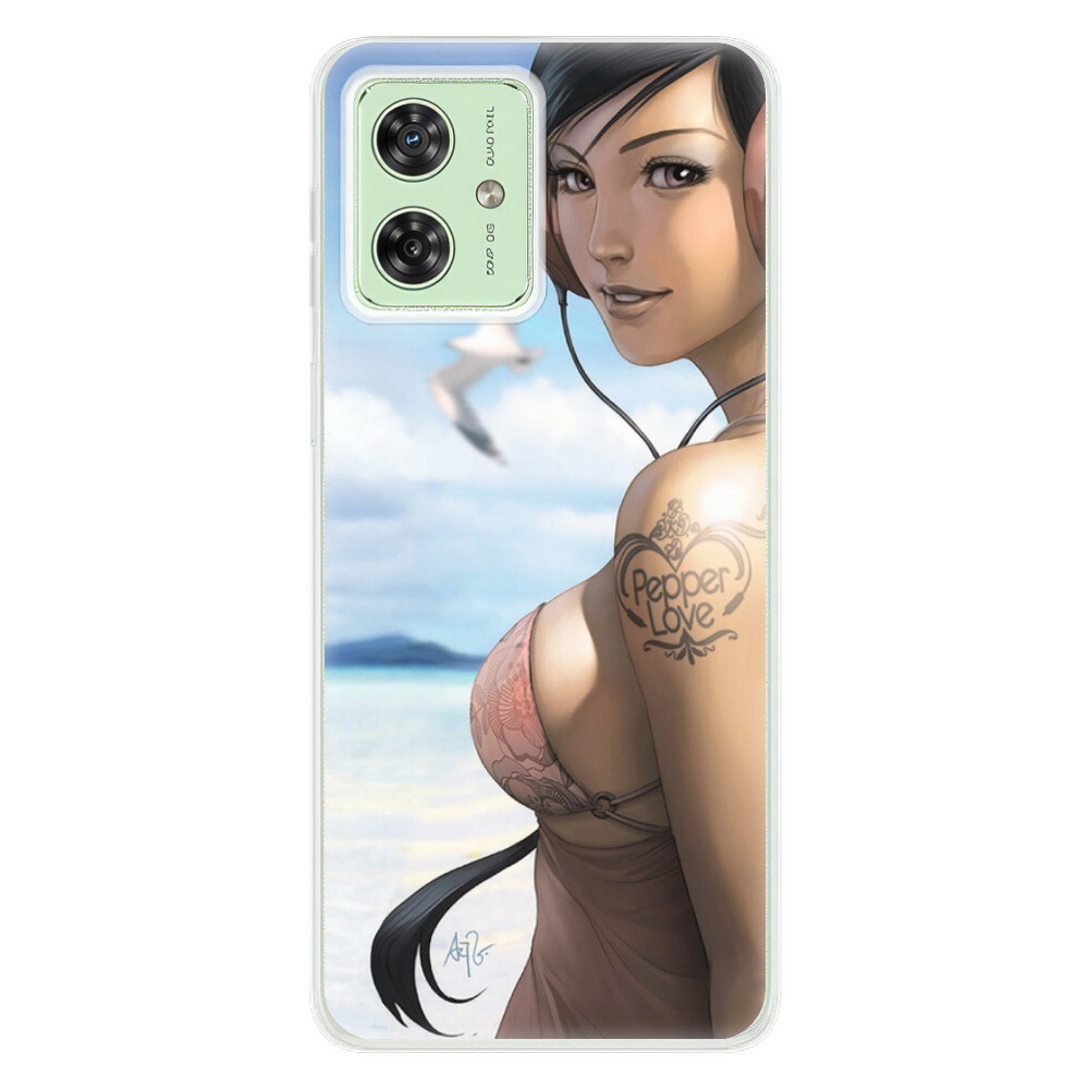 Odolné silikónové puzdro iSaprio - Girl 02 - Motorola Moto G54 5G / G54 5G Power Edition