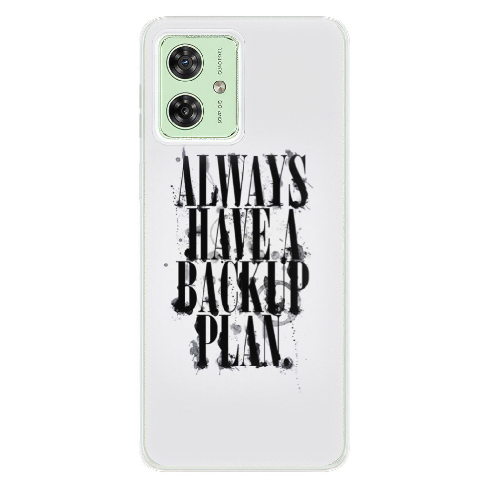 Odolné silikónové puzdro iSaprio - Backup Plan - Motorola Moto G54 5G / G54 5G Power Edition