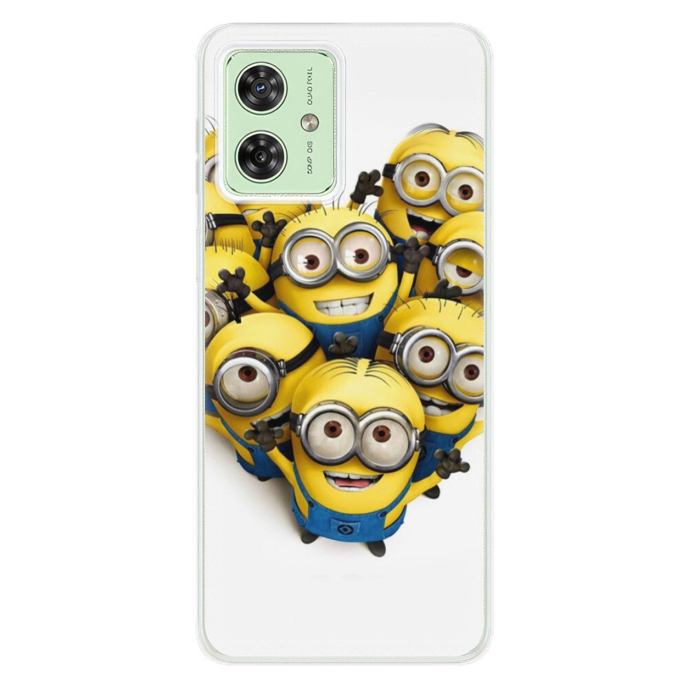 Odolné silikónové puzdro iSaprio - Mimons 01 - Motorola Moto G54 5G / G54 5G Power Edition