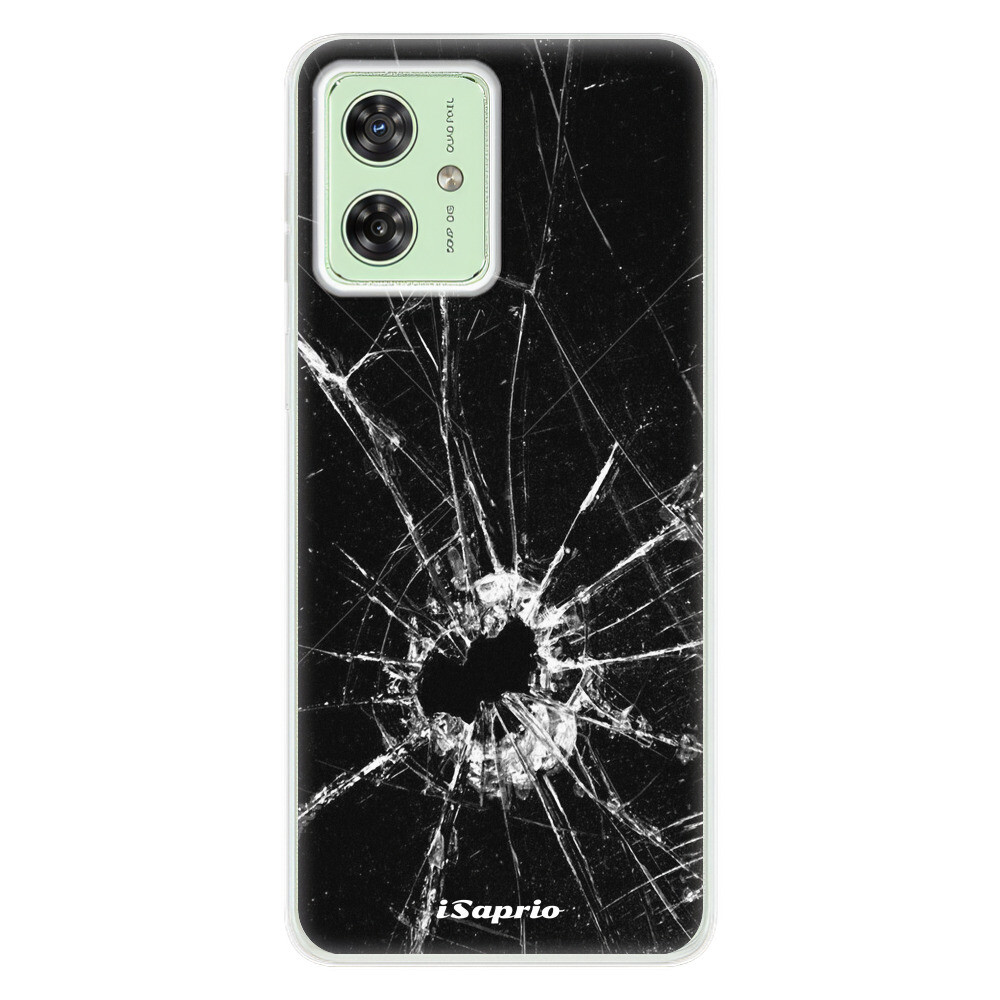 Odolné silikónové puzdro iSaprio - Broken Glass 10 - Motorola Moto G54 5G / G54 5G Power Edition