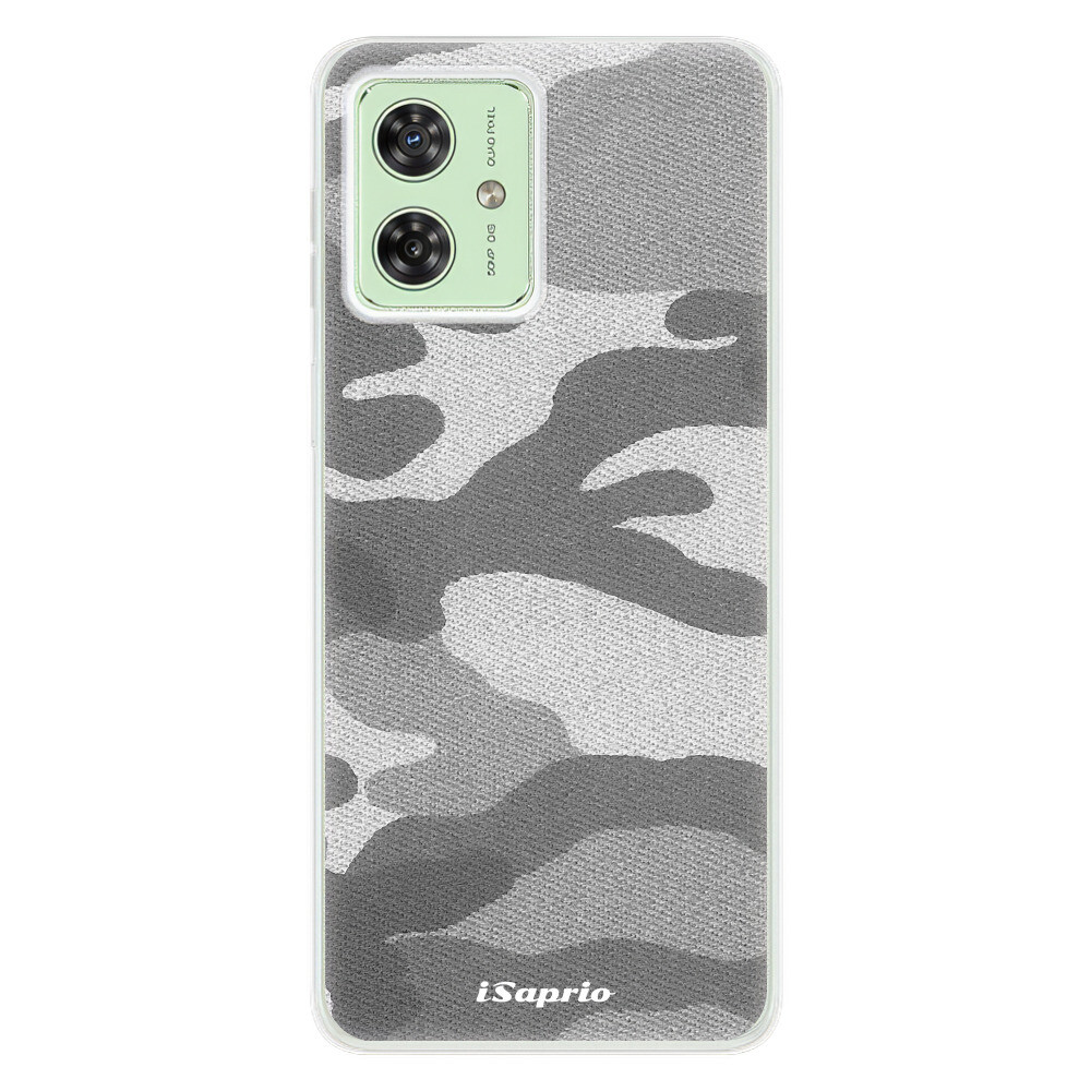 Odolné silikónové puzdro iSaprio - Gray Camuflage 02 - Motorola Moto G54 5G / G54 5G Power Edition