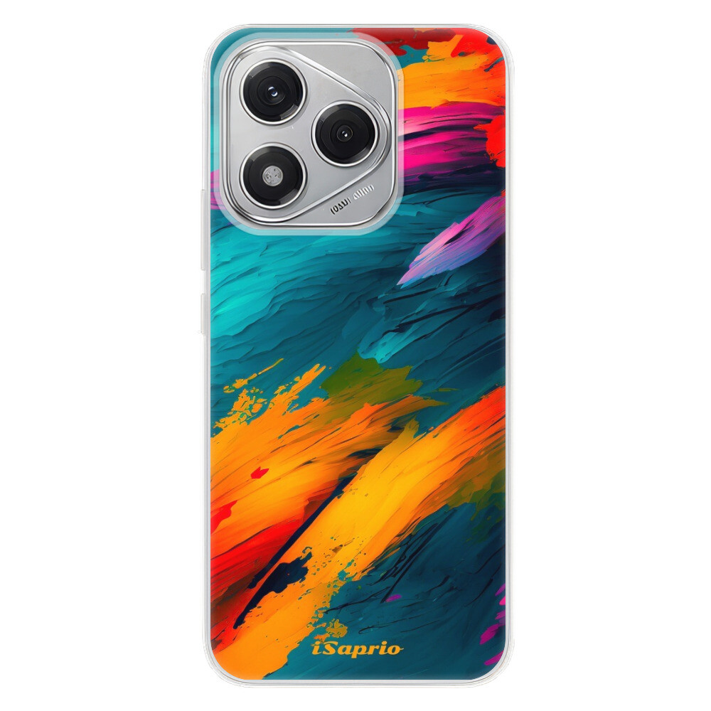 Odolné silikónové puzdro iSaprio - Blue Paint - Honor 400 Lite