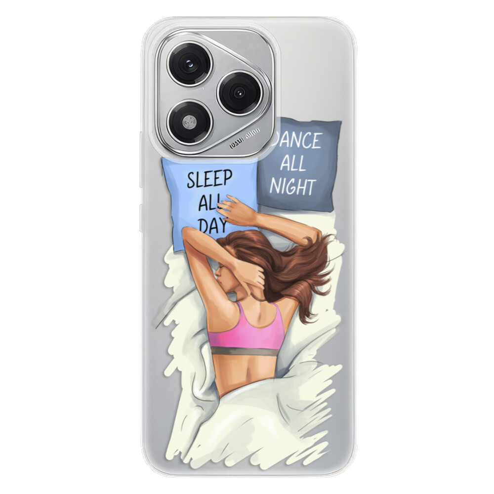 Odolné silikónové puzdro iSaprio - Dance and Sleep - Honor 400 Lite