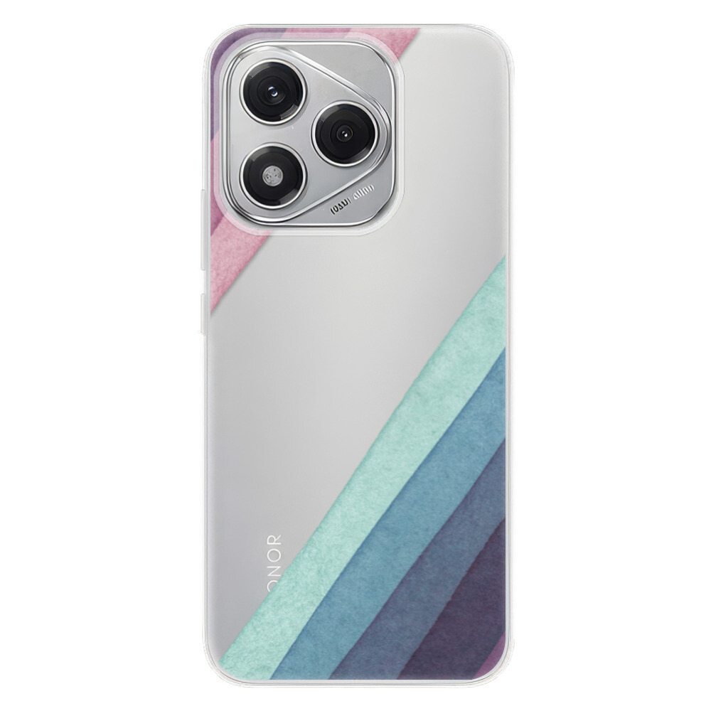 Odolné silikónové puzdro iSaprio - Glitter Stripes 01 - Honor 400 Lite