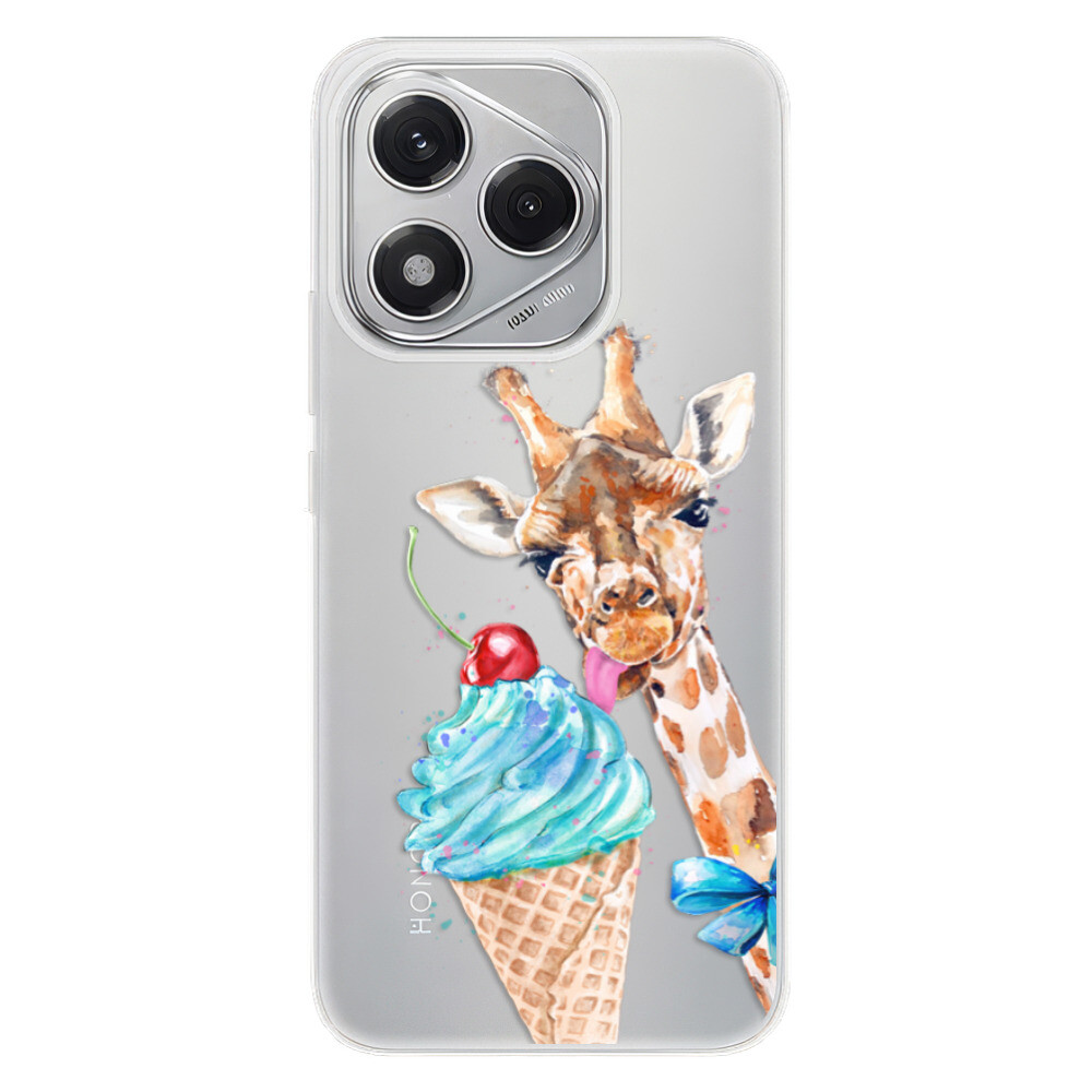 Odolné silikónové puzdro iSaprio - Love Ice-Cream - Honor 400 Lite