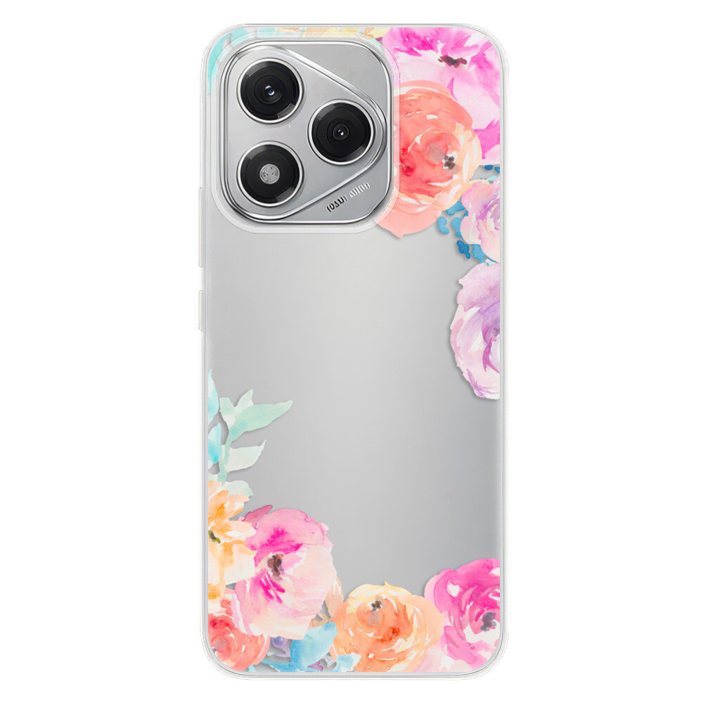 Odolné silikónové puzdro iSaprio - Flower Brush - Honor 400 Lite