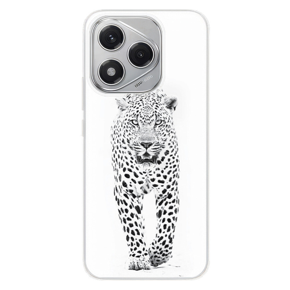 Odolné silikónové puzdro iSaprio - White Jaguar - Honor 400 Lite