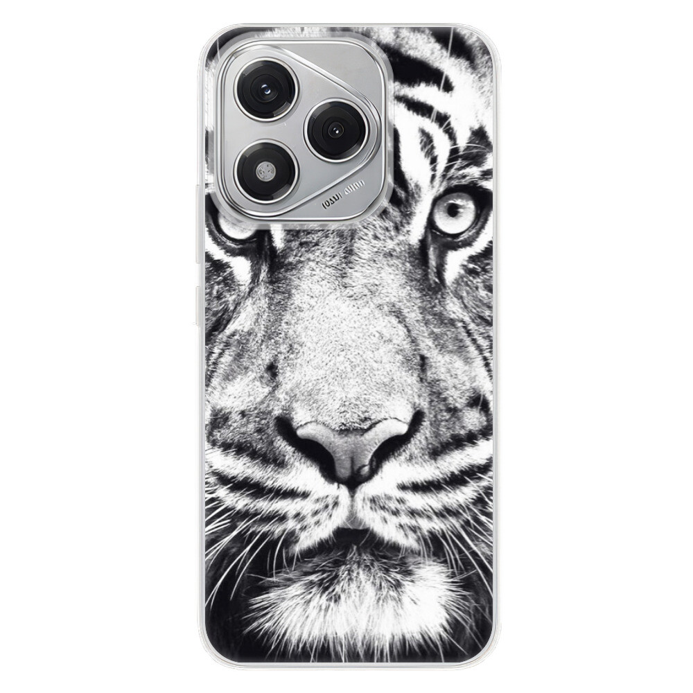 Odolné silikónové puzdro iSaprio - Tiger Face - Honor 400 Lite
