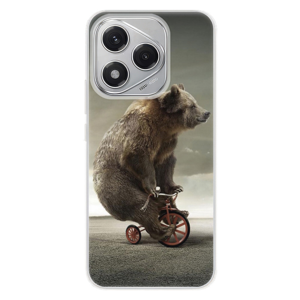 Odolné silikónové puzdro iSaprio - Bear 01 - Honor 400 Lite