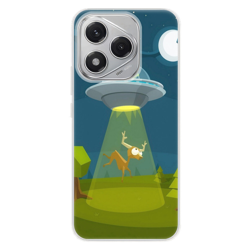 Odolné silikónové puzdro iSaprio - Alien 01 - Honor 400 Lite