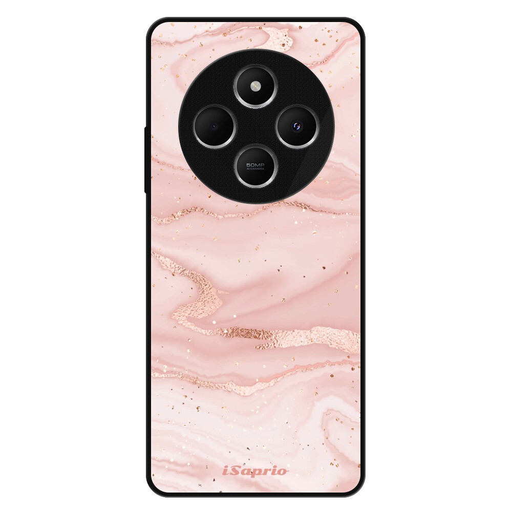 Lesklé puzdro Exclusive iSaprio - RoseGold Marble 10 - Xiaomi Redmi 14C / Poco C75